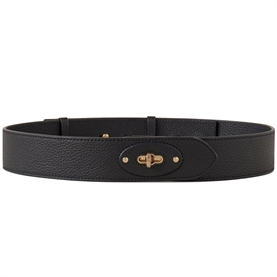 Mulberry New Darley Belt Black Small Classic Grain